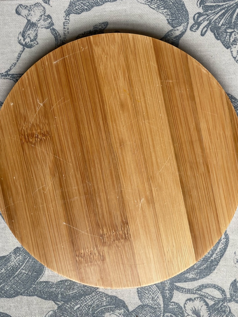 Vintage Glass Cloche Dome with Bamboo Base Cheese Dome Display Cover Home Decor - Picture 4 of 8